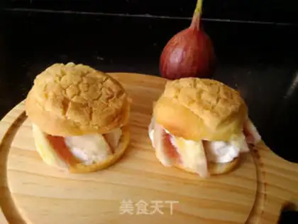 Make Puffy figs step 12