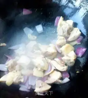 Make Curry chicken step 2