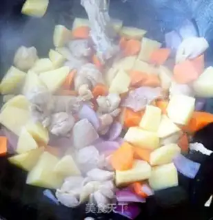Make Curry chicken step 3