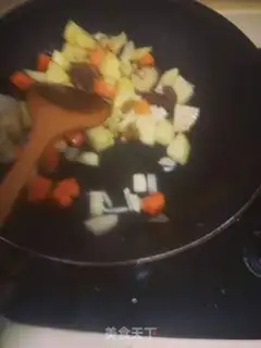 Make Potato curry chicken step 2
