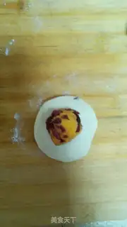 Make The sweet potatoes squeeze the bread step 8