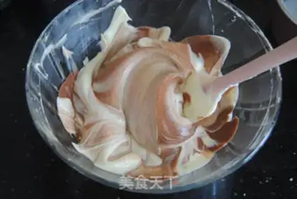 Make Marble marrow cake step 9