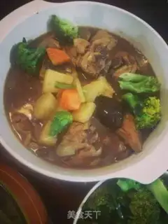 Make Potato curry chicken step 7