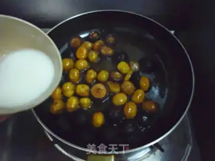 Make Frozen chestnuts step 7