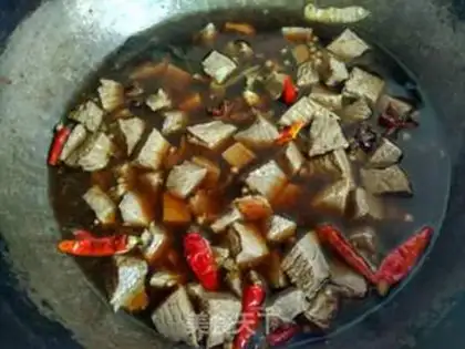 Make Curry beef jerky step 4