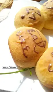 Make The sweet potatoes squeeze the bread step 13