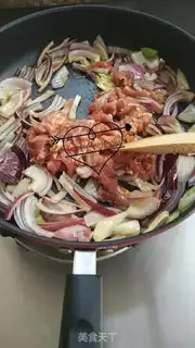Make Onion beef step 5