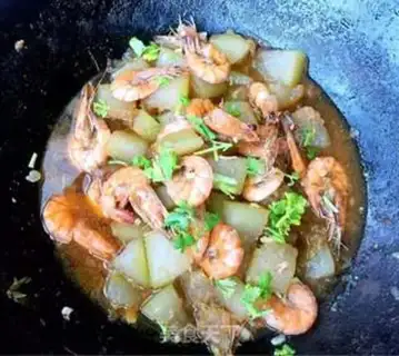 Make Shrimp dolls meet a melon step 9
