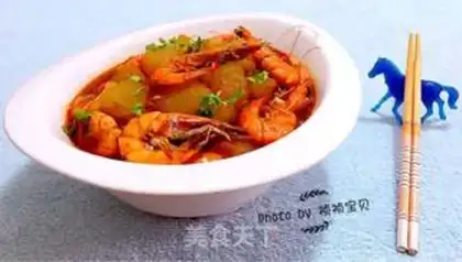 Make Shrimp dolls meet a melon step 12