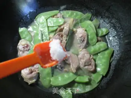 Make lentils for chicken legs step 4