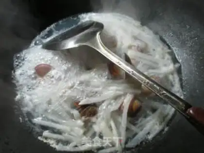 Make radish toad soup step 4