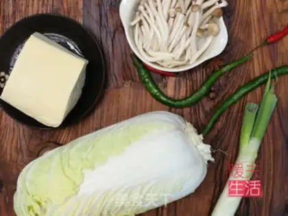 Make Bean tofu soup step 0