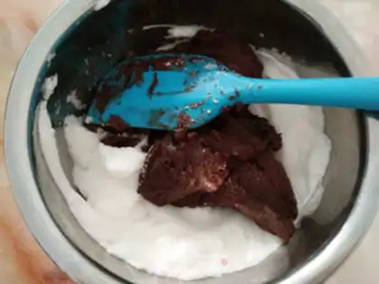 Make Chocolate pound cake step 10