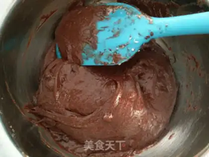 Make Chocolate pound cake step 11