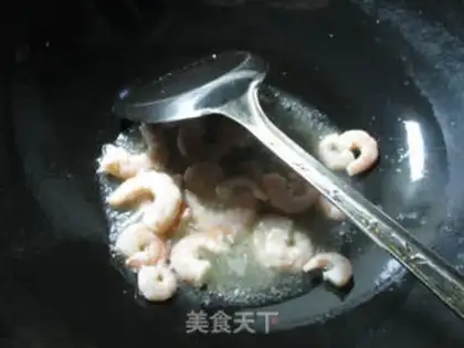 Make Snow-cray shrimp fruit step 2