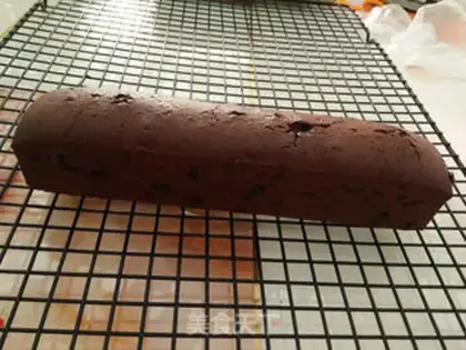 Make Chocolate pound cake step 14