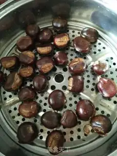 Make Steam chestnut step 0