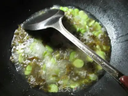 Make Snow-cray shrimp fruit step 4