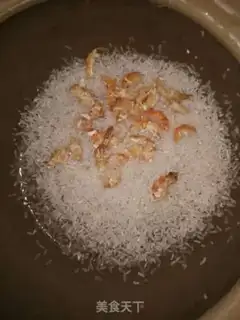 Make Mustard shrimp with thin porridge step 1