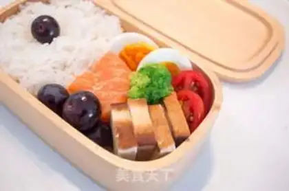 Make A salmon lunch step 0