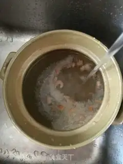 Make Mustard shrimp with thin porridge step 2