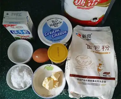 Make Net cheese bag step 0