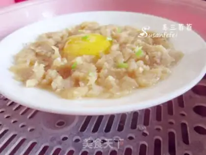 Make Chicken steamed eggs step 5