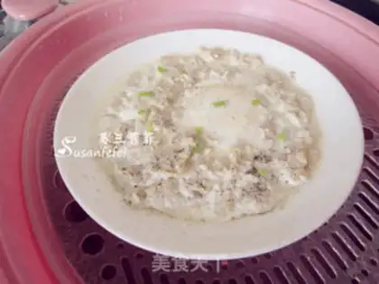 Make Chicken steamed eggs step 6