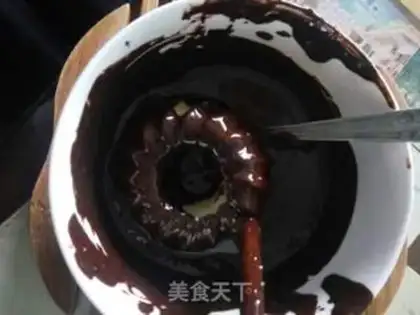 Make Chocolate doughnuts step 13