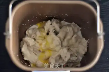 Make Black sesame milk toast step 1