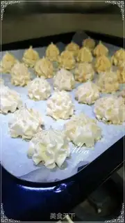 Make A protein cream cookie step 6