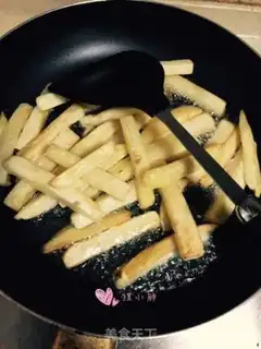 Make Souffle potatoes step 3