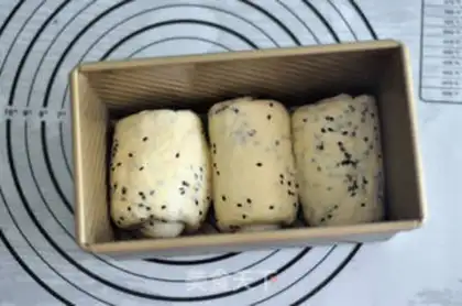 Make Black sesame milk toast step 9