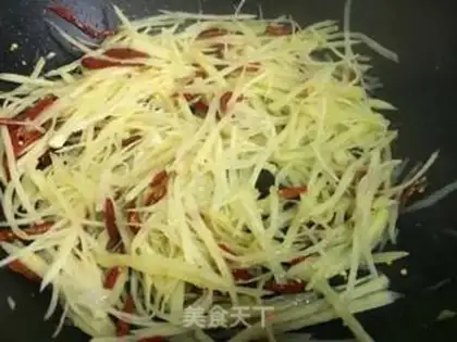 Make Spicy potatoes step 3