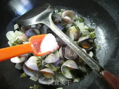 Make Pickles, round clams step 6