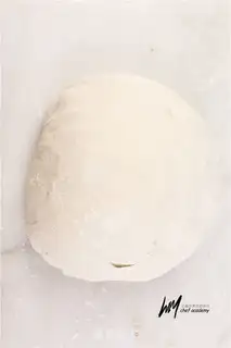 Make Pumpkin face bread step 1