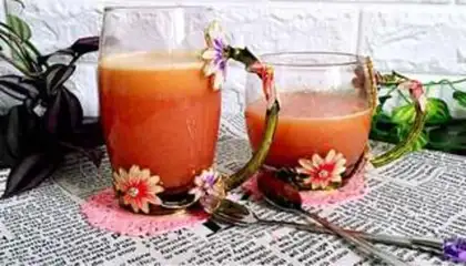 Make Pomegranate apple juice step 9