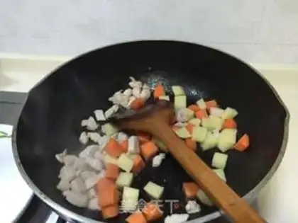 Make Little bear curry step 5