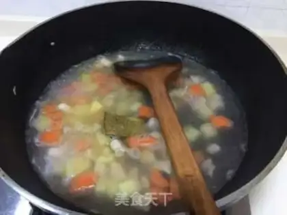 Make Little bear curry step 6