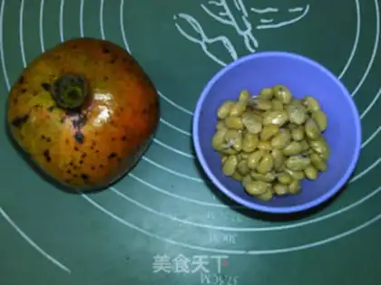Make Pomegranate is ripe for soybeans step 0