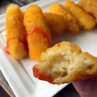 Make Gold potato stick step 5