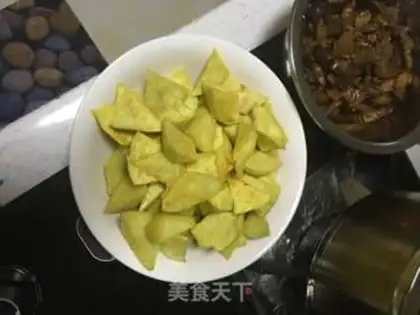 Make A little sugar melon step 2