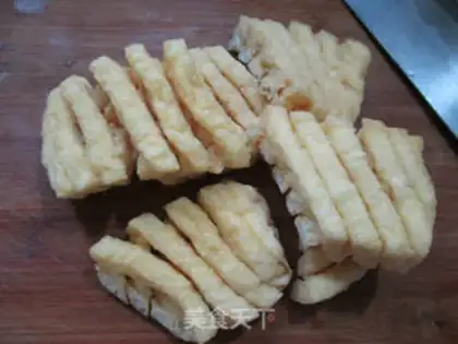 Make Orchid tofu-dried steak step 1