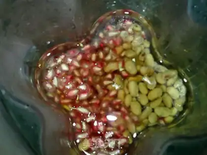 Make Pomegranate is ripe for soybeans step 5