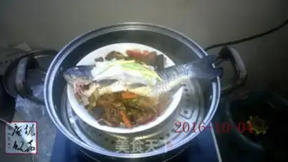 Make Fat sheep steam fish step 4