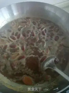 Make Ginger-cuilled red date syrup step 3