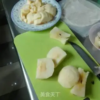 Make Apple pie step 1