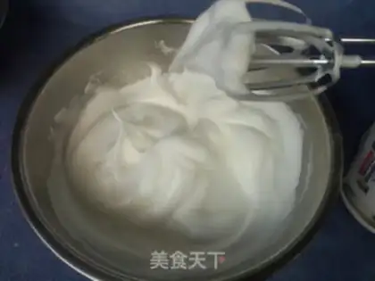 Make Blueberry coconut cake step 7