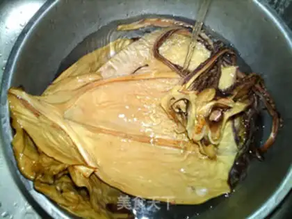 Make Dried squid step 4