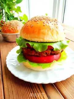Make Milk pork burger step 13